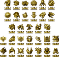 Placed relics. Click the image to view a summary of each row.