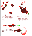 Sketches for how Gruesome Eminence would work - by IbanPlay
