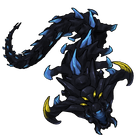 A drawn concept for the Primordial Wyrm's current design - by Nitro